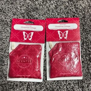Scentsy Christmas Cottage Scent Pak in Rich Red